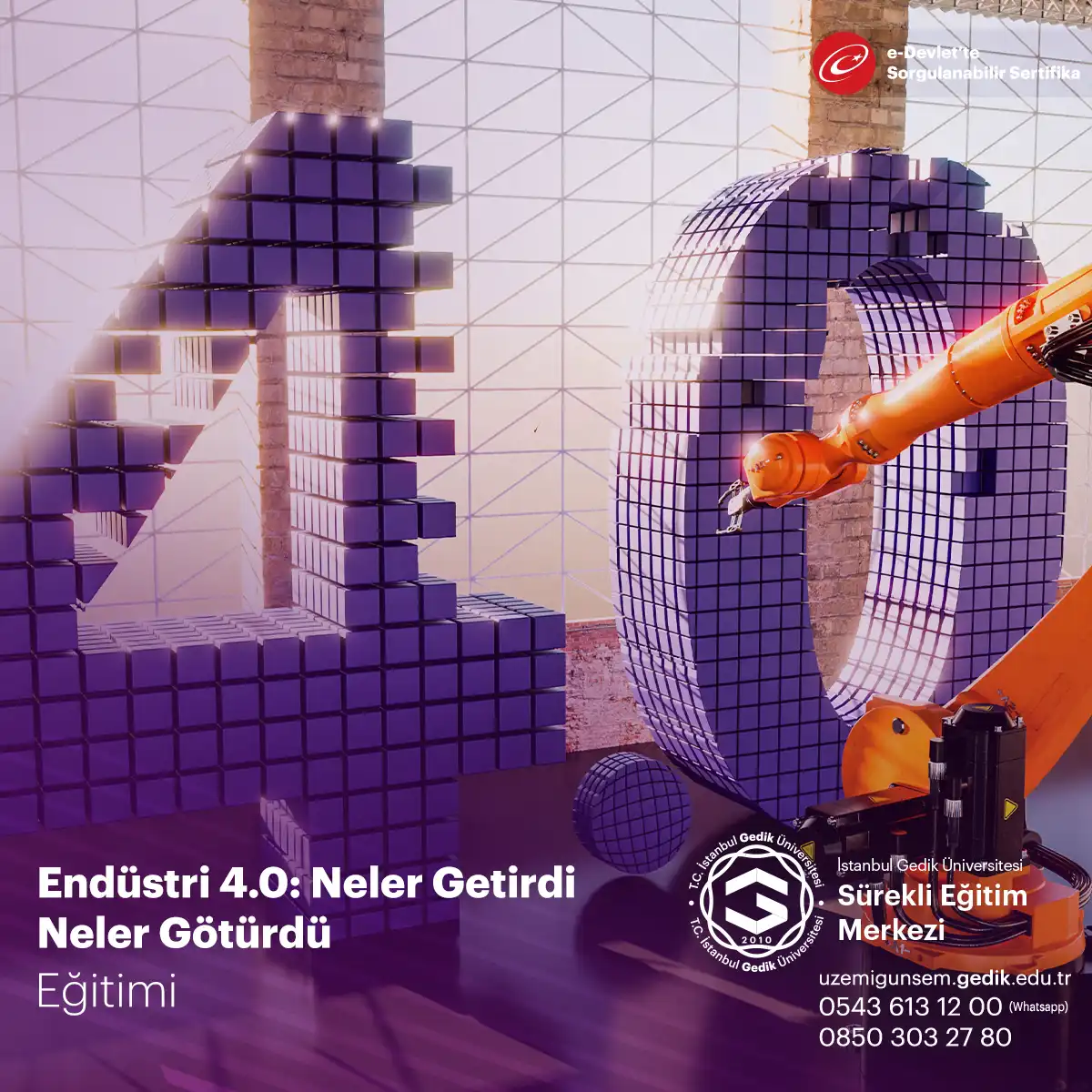 Endüstri 4.0: Neler Getirdi Neler Götürdü Eğitimi